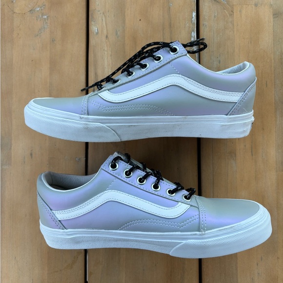 VANS Iridescent Lace Up Sneakers - Picture 4 of 10